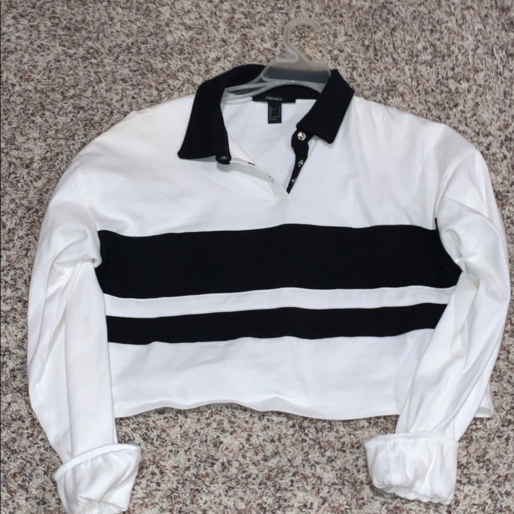 Cropped polo